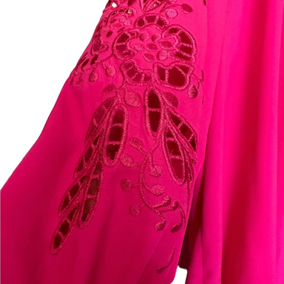 JOSEPH RIBKOFF BOHO 70’s TUNIC - “PRETTY IN PINK” - Picture 7 of 7